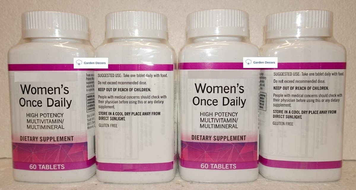 Trader Joe's Women Once Daily High Potency Multivitamin - image 2