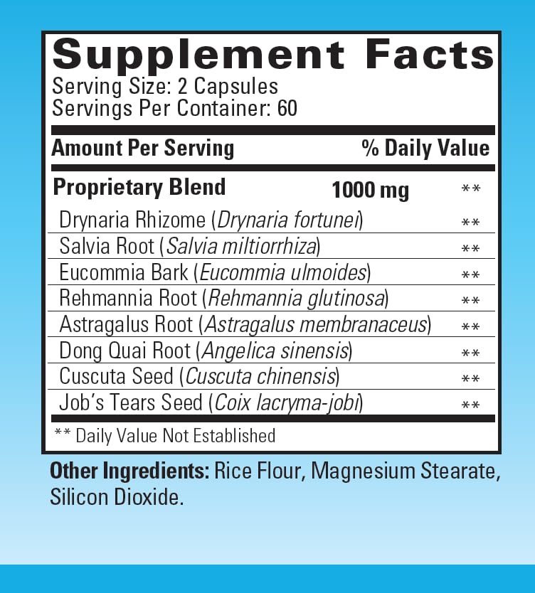 Tango OsteoPhase Natural Herbal Bone Support Formula - 120 Capsules - image 2