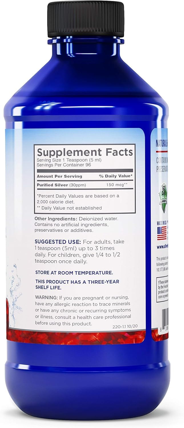 Silver Biotics 30 PPM Extra Strength Immune Support - 16 Fl Oz - image 2