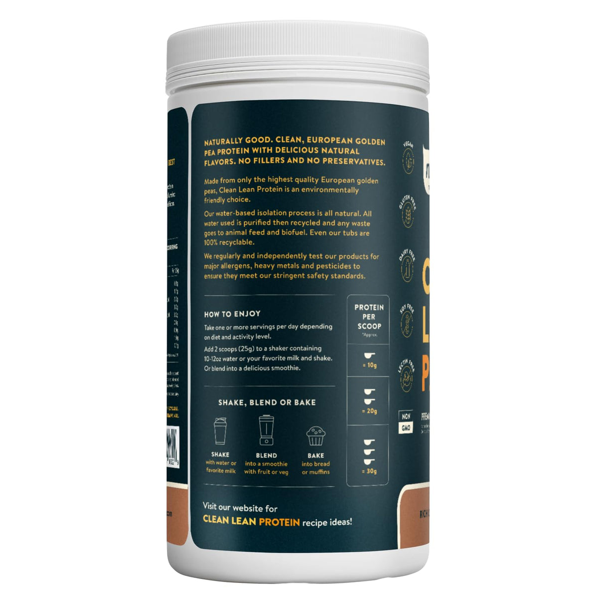 Nuzest - Pea Protein Powder - Clean Lean Protein