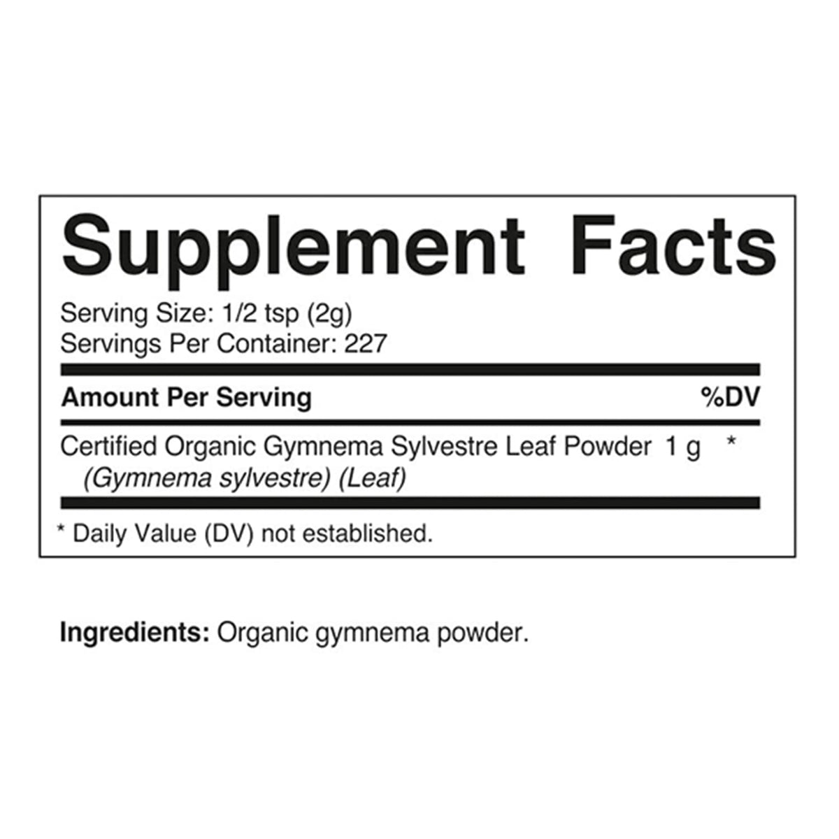 Vitamatic Certified USDA Organic Gymnema Leaf Powder - 16 Ounces - image 3