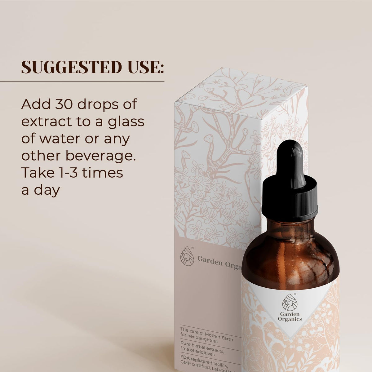 Garden Organics Frankincense Natural Tincture Extract - 2 fl oz - image 2