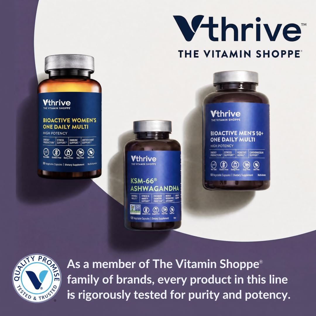 Vthrive Bioactive Men's One Daily Multivitamin - 30 Capsules - image 8