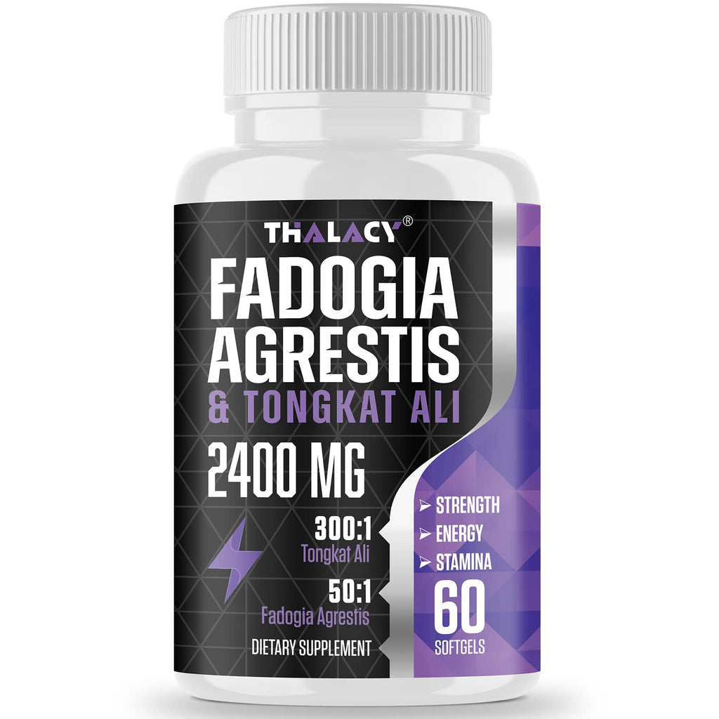 Thalacy 2400mg Fadogia Agrestis Tongkat Ali Supplement - Fadogia