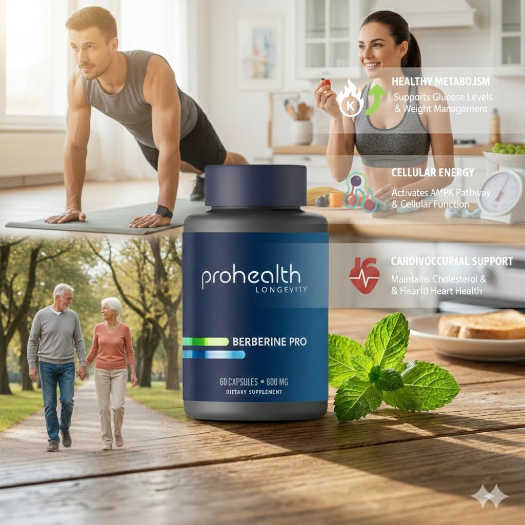 ProHealth Berberine Pro with Alpha Lipoic Acid - 60 Capsules - image 4