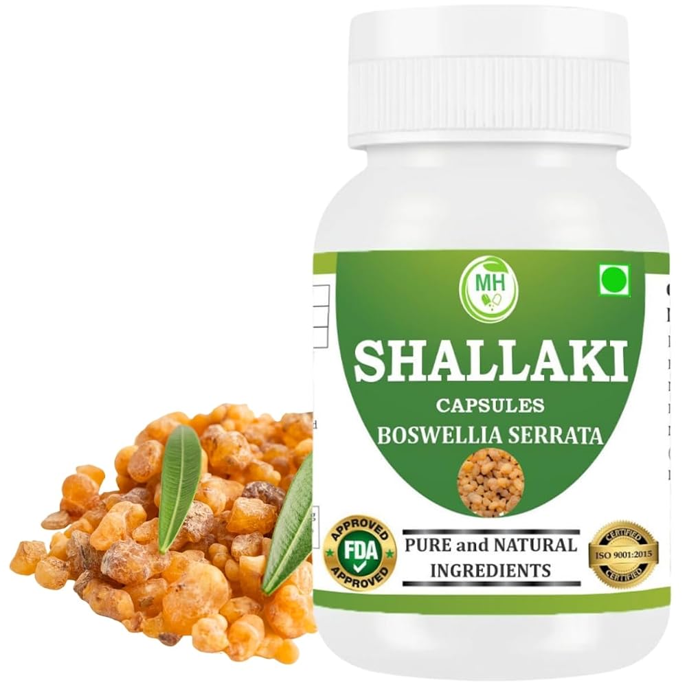 Morsan Healthcare Shallaki Boswellia serrata 500 mg - 60 Vegetarian Capsules