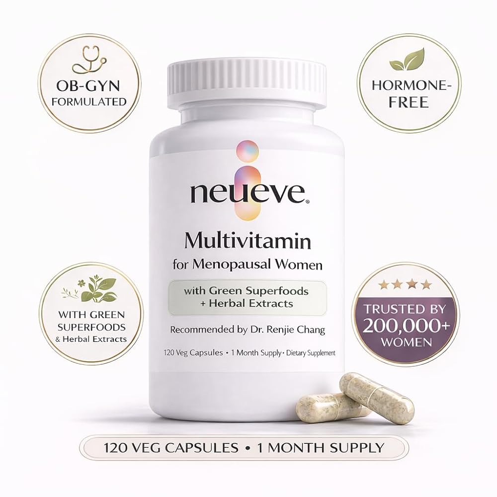NeuEve Menopause Support Multivitamin for Women - 120 Capsules - image 7