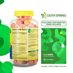 LightSpring Calcium Plus Vitamin D Adult Gummies 500mg - 100 Count - image 3