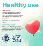 PURE CO Organic Fenugreek Capsules for Lactation Support - 60 Vegan Capsules - image 7