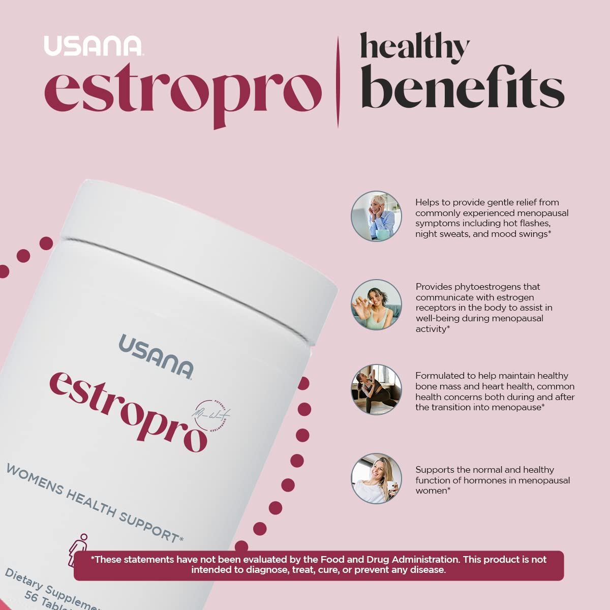 USANA EstroPro Phytoestrogen Formula - 56 Tablets - image 5