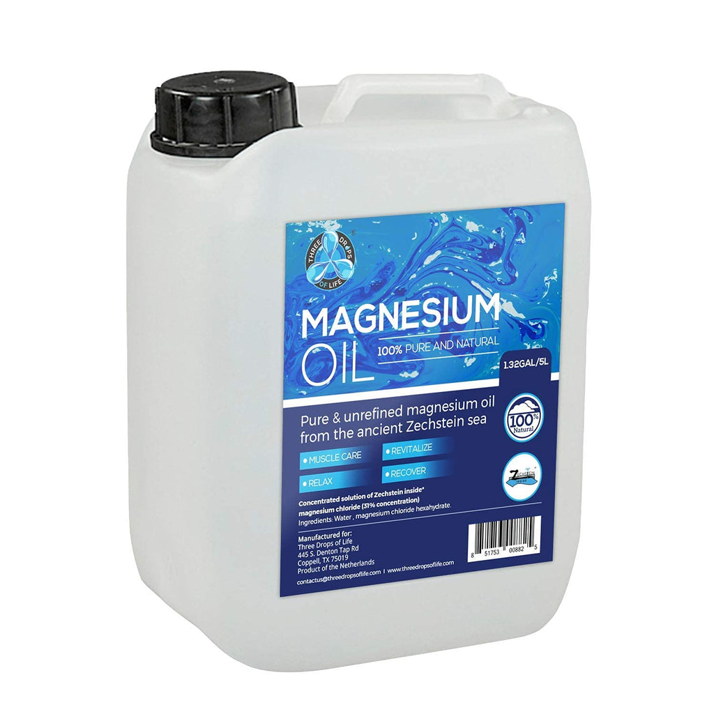 Three Drops of Life Magnesium Oil Topical - 169 Fl Oz