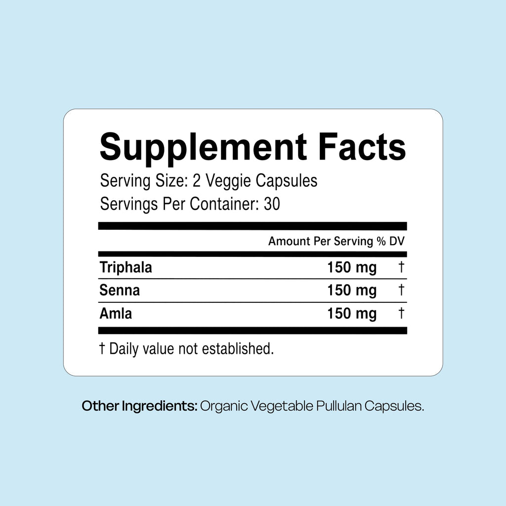 NIWALI Triphala Capsules for Gut Health - 60 Capsules - image 2