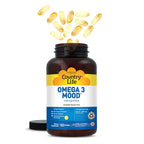 Country Life Omega 3 Mood Fish Oil 1000 mg EPA - 180 Softgels - image 7