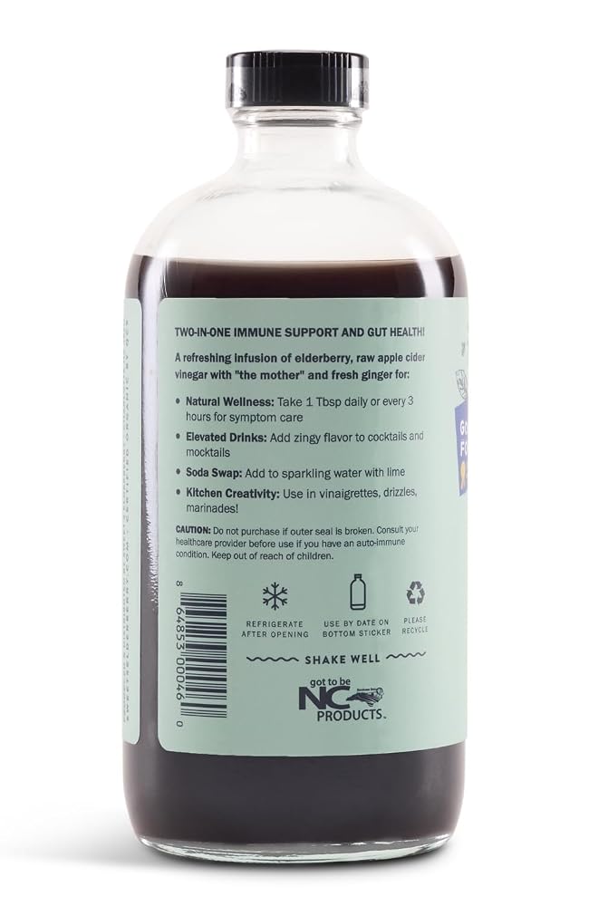 Sweet's Elderberry Organic Shrub Drinking Vinegar - 16 oz - image 3