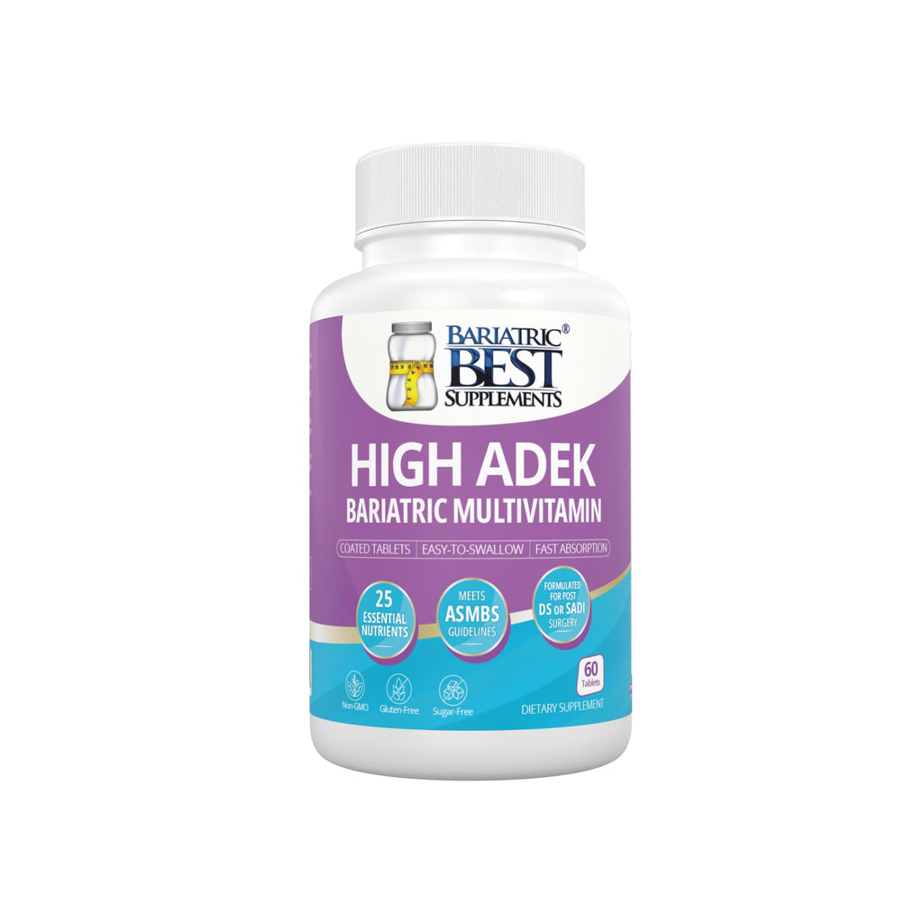 Bariatric Best High ADEK Multivitamin for Bariatric Surgery - 60 Tablets