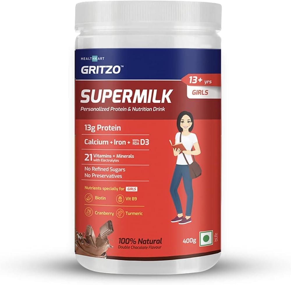Generic Senta Goldy SuperMilk 13+ Girls Protein Powder Growth - 400 g