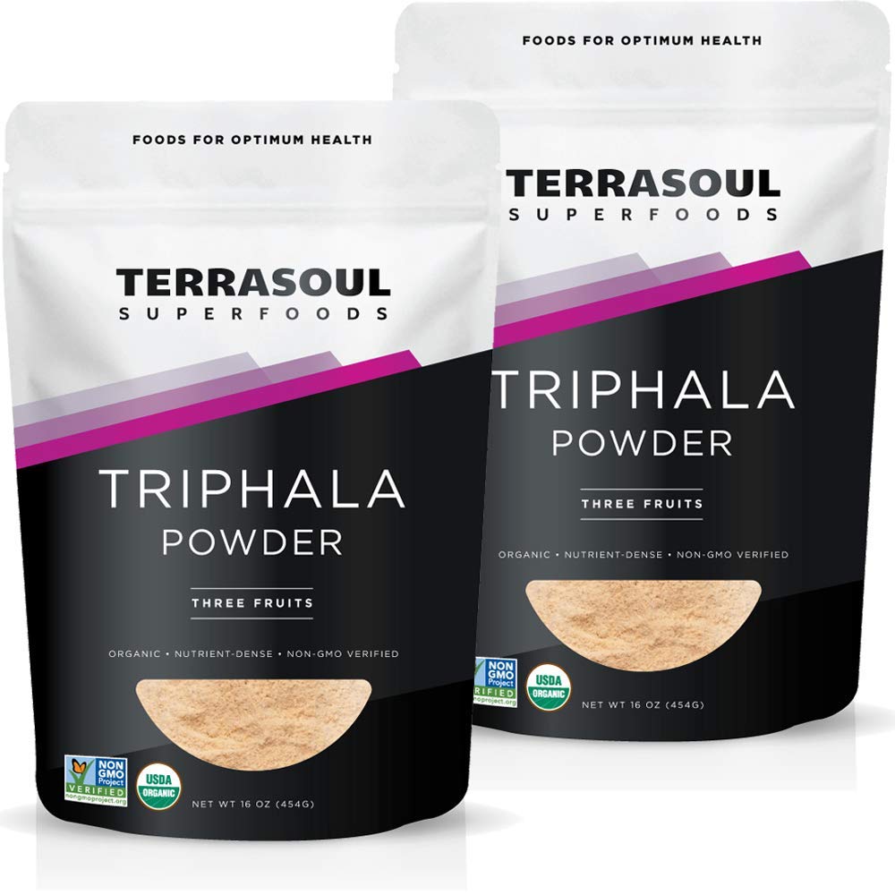 Terrasoul Superfoods Organic Triphala Powder - 32 Ounces