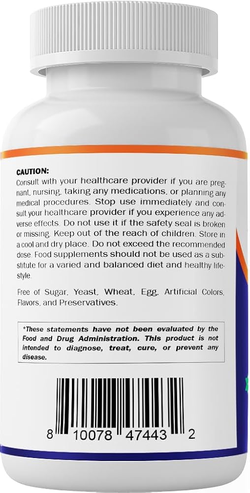 Vitamatic Alpha Lipoic Acid 600 mg - 240 Vegetarian Capsules - image 9