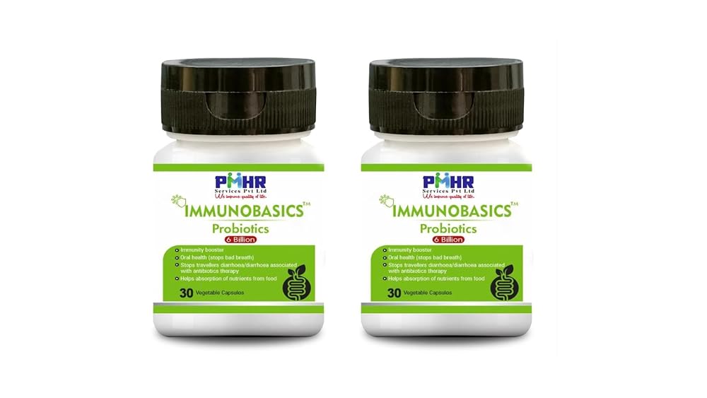 IMMUNOBASICS Probiotic 6 Billion CFU Gut Support
