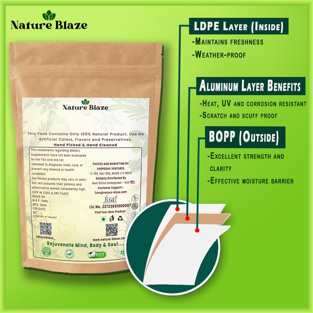 Nature Blaze Pure and Natural Safed Musli Powder - 200g - image 7