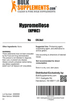 BulkSupplements Hypromellose Powder HPMC Emulsifier - 5 kg - image 2
