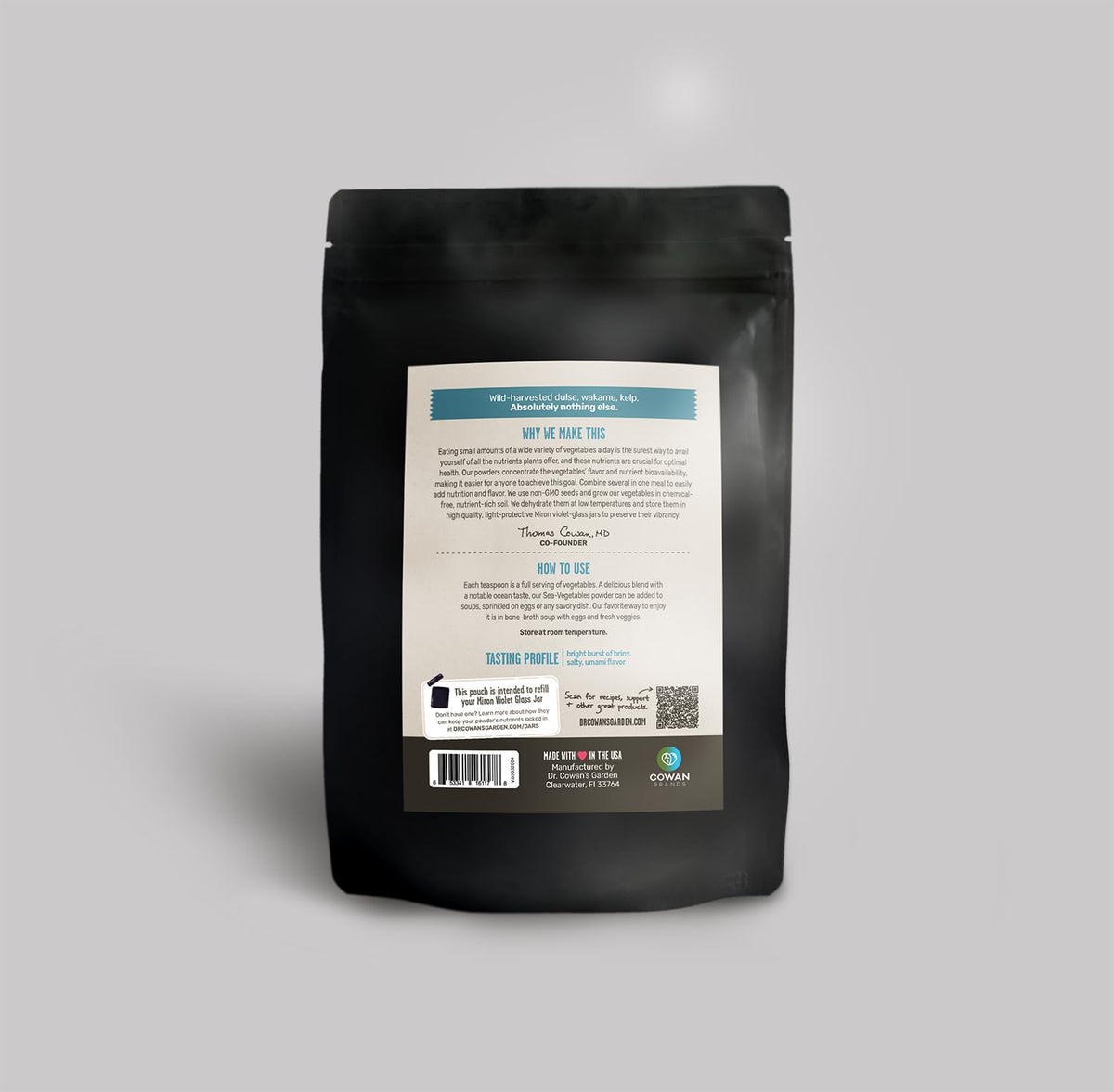 Dr. Cowan's Garden Sea Vegetables Powder - 20 Servings - image 2