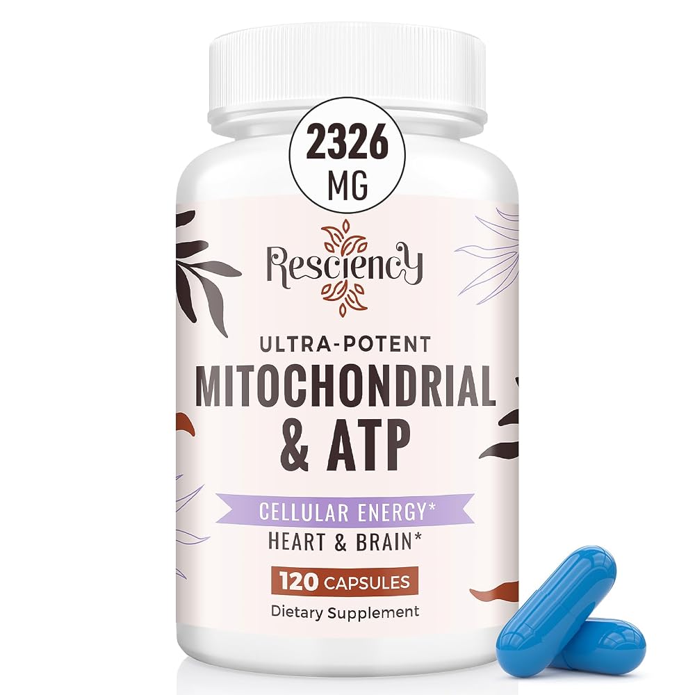 Resciency 2326 MG Mitochondrial Supplements with ATP