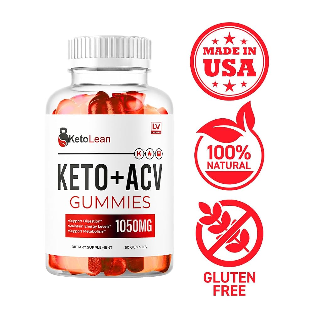 LIVORKA Keto Lean ACV Gummies 1050mg - 300 Gummies - image 6
