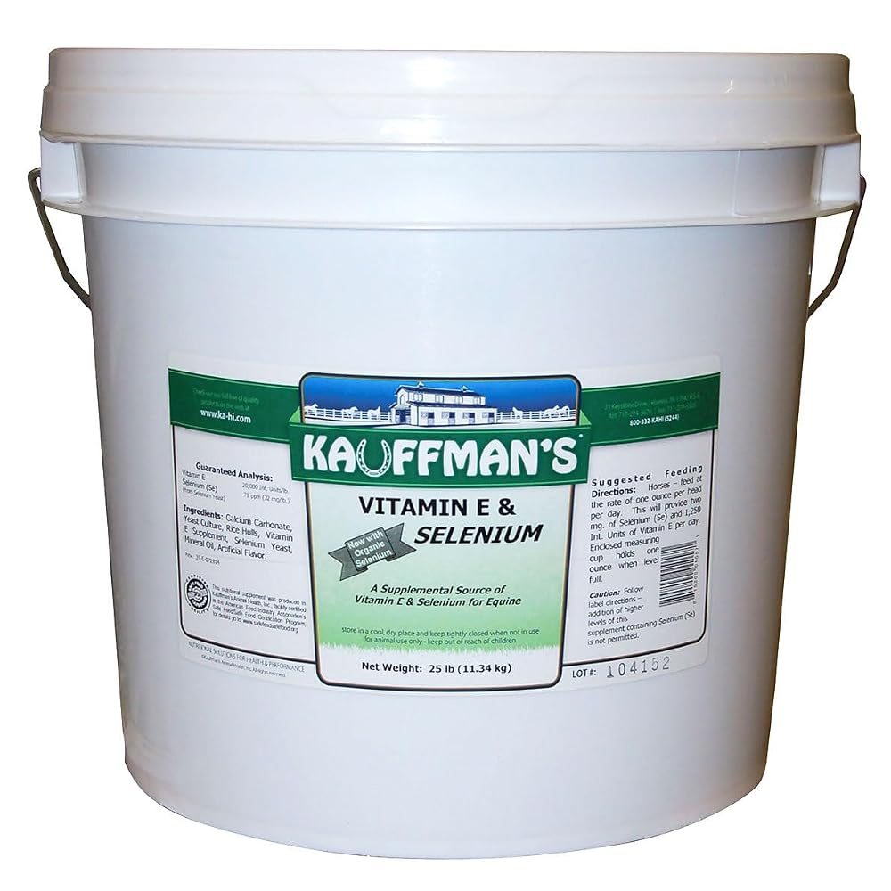 Kauffman's Animal Products Vitamin E & Selenium Powder - 25 lb