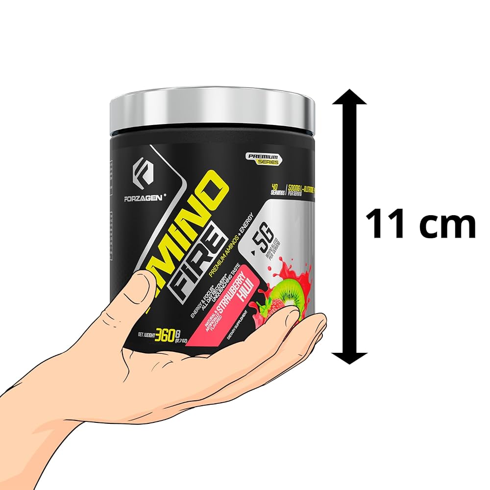 Forzagen Amino Fire BCAA Energy Powder Pre-Workout - 40 Servings - image 9
