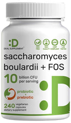 DEAL SUPPLEMENT Saccharomyces Boulardii Probiotics 10 Billion CFU