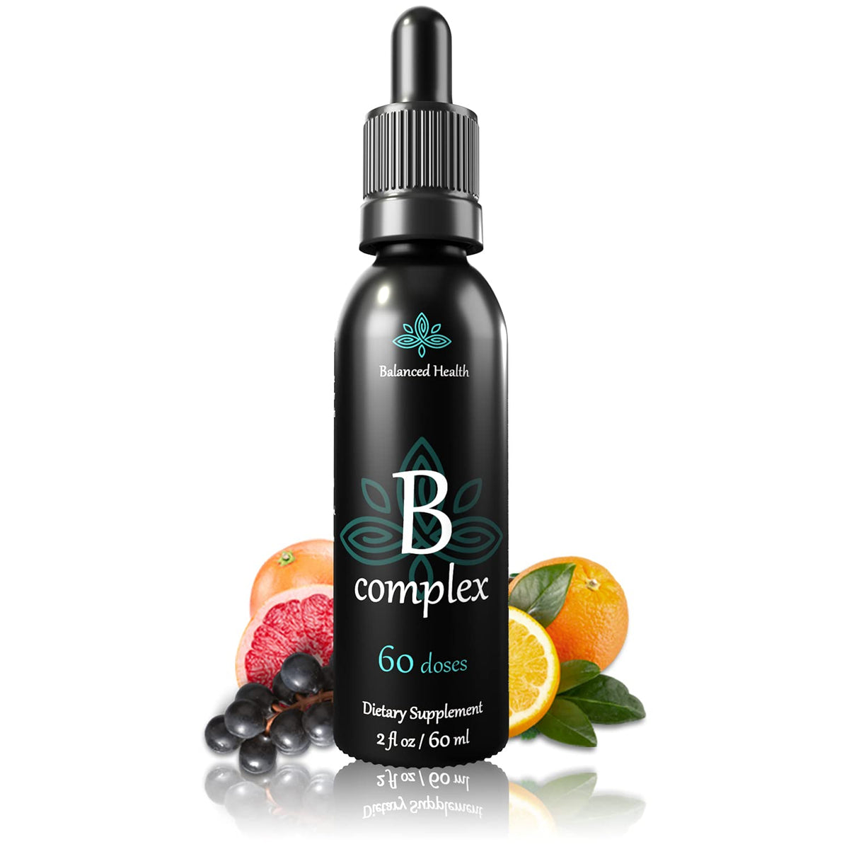 Balanced Health Vitamin B-Complex Drops Energy Support - 2 Fl Oz