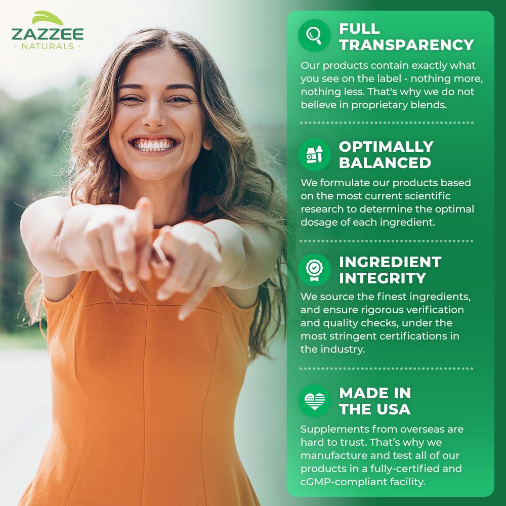 Zazzee Citrus Bergamot 25:1 Extract 1200 mg - 150 Capsules - image 5