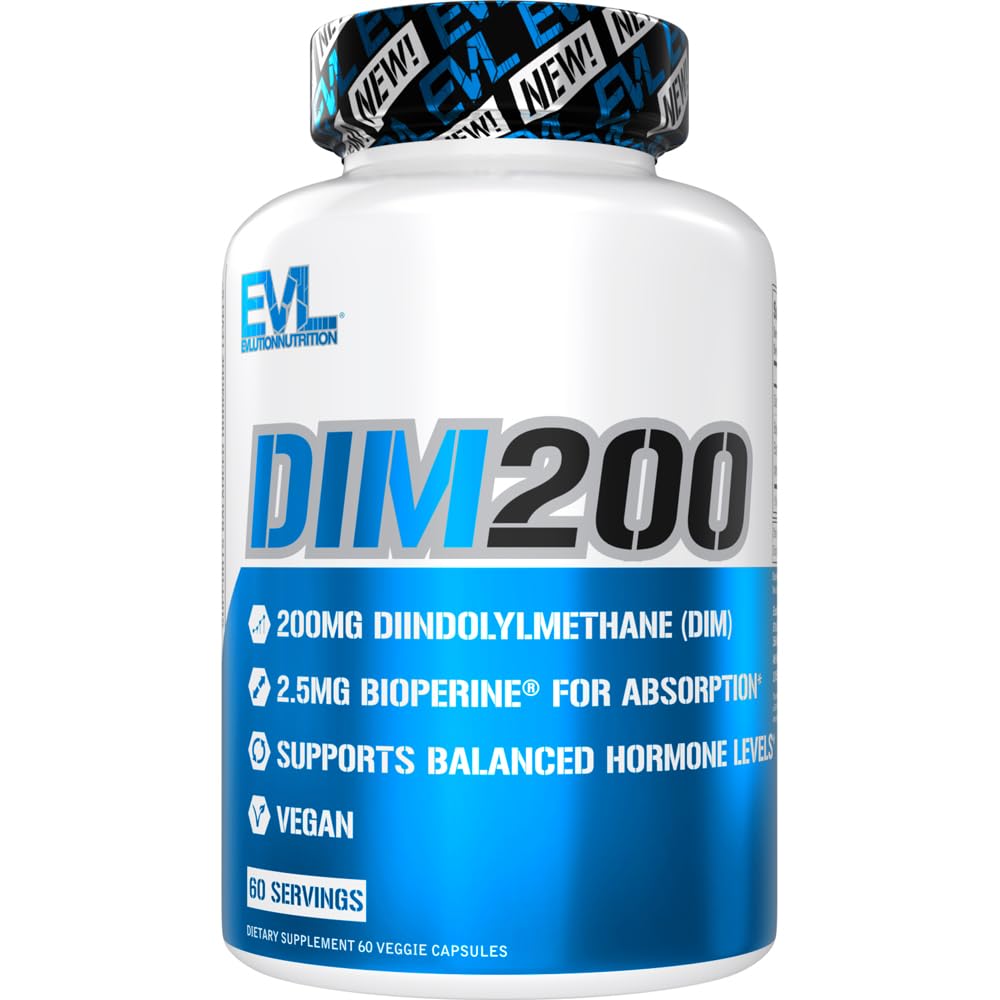 Evlution Diindolylmethane Supplement for Men - 60 Capsules
