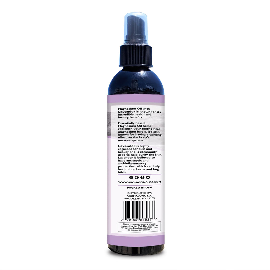 Aromasong Extra Strength Magnesium Spray with Lavender - 8 Fl Oz - image 5