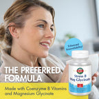 KAL Stress B Mag Glycinate B Complex Vitamins - 60 Vegetarian Capsules - image 4