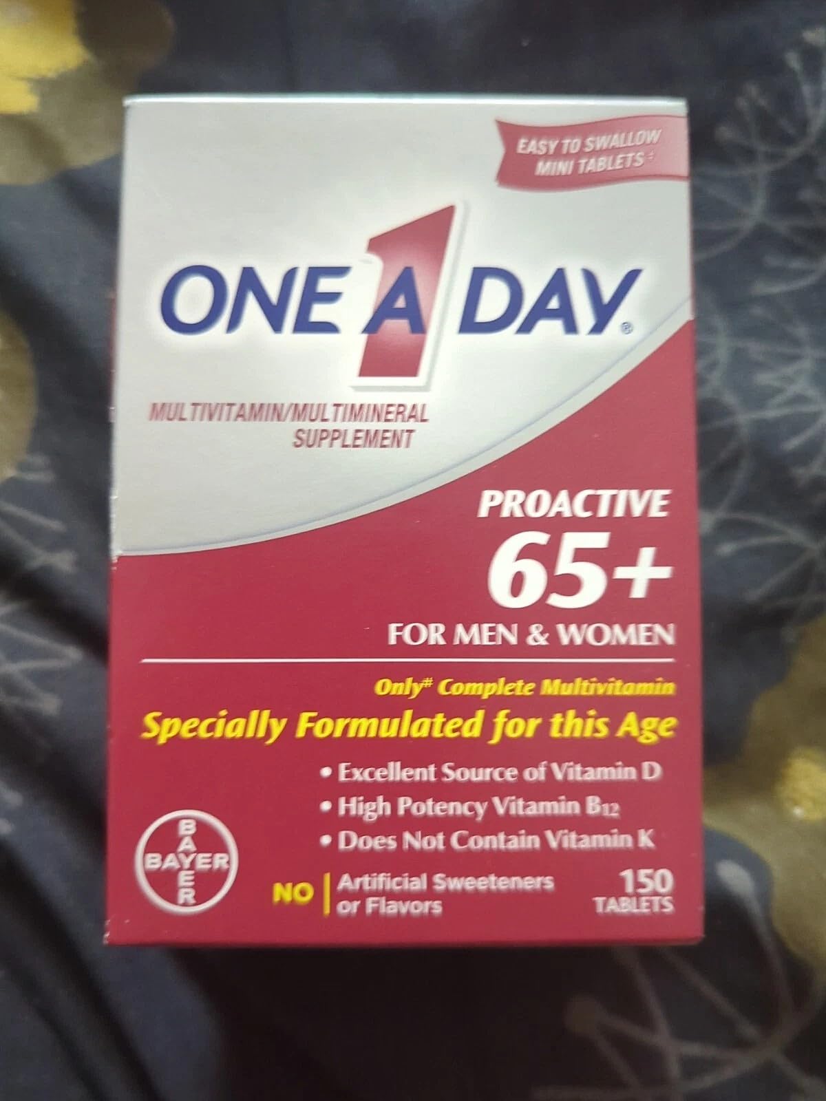 One A Day Proactive 65+ Multivitamin - 150 Tablets