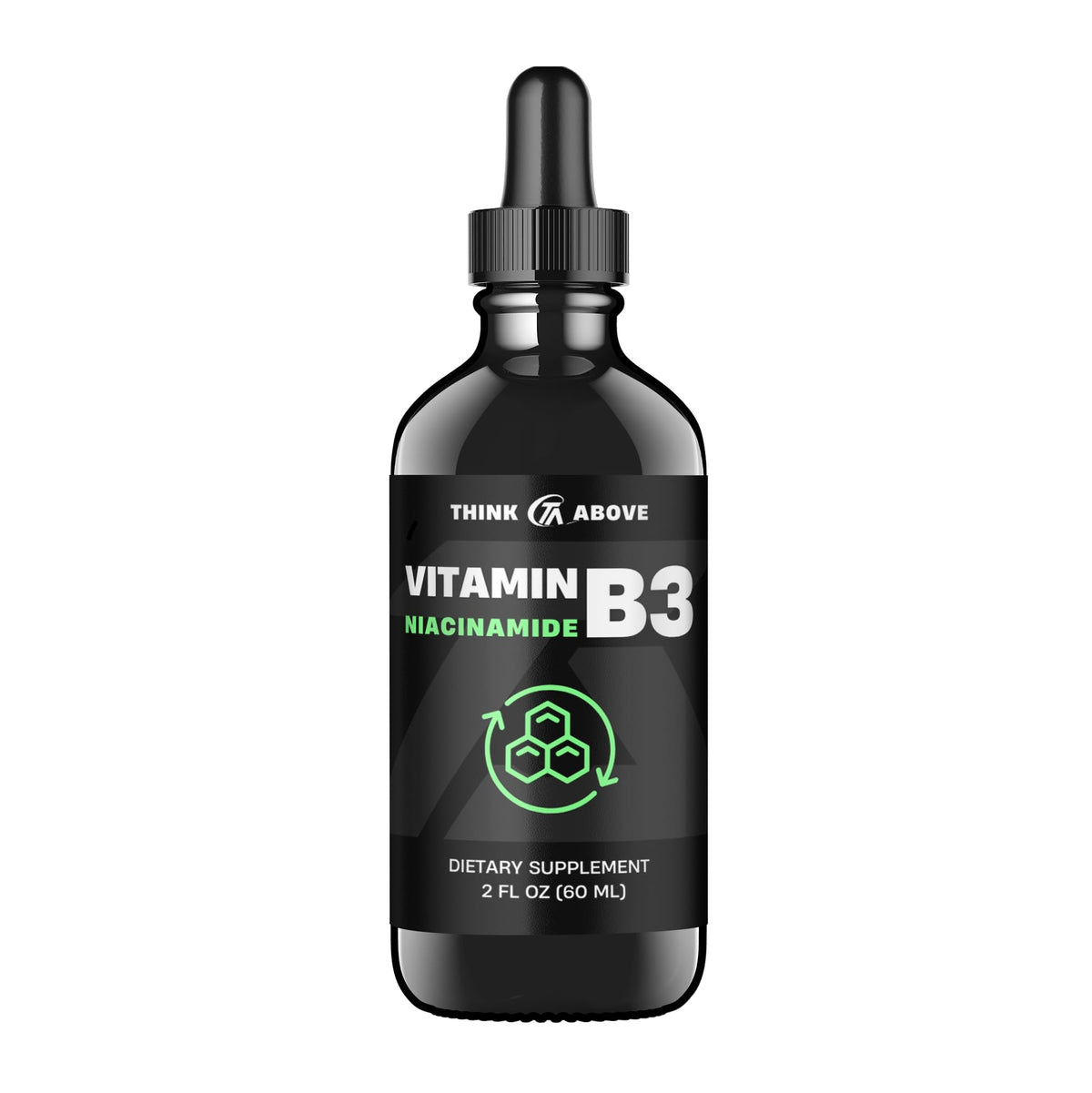 Think Above Liquid Vitamin B3 (as Niacinamide) Supplement - Non Flush