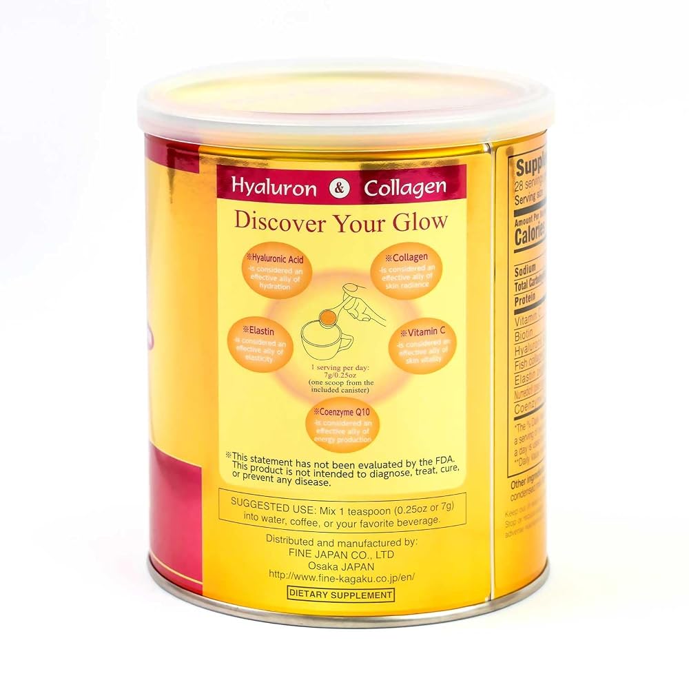 FINE JAPAN Premium Marine Collagen Powder with Hyaluronic Acid - 30 Servings - image 8
