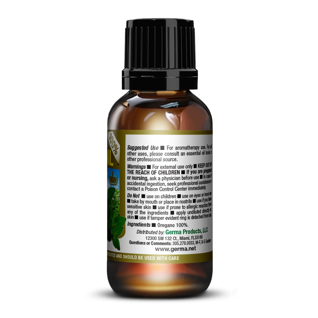 Germa Natural Oregano Oil 100% Pure - 1 fl oz - image 2