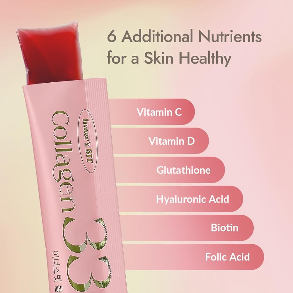 MIZON INNERSBIT Collagen Jelly 3300 Vegan Korean Collagen Jelly Snack