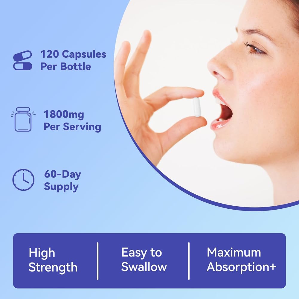Agumoon Magnesium Supplement with Vitamin D3 K2