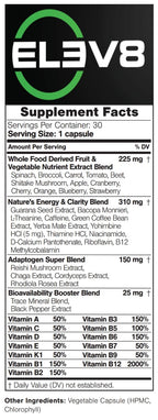 BEpic ELEV8 Advanced Performance Supplement - 60 Capsules - image 2