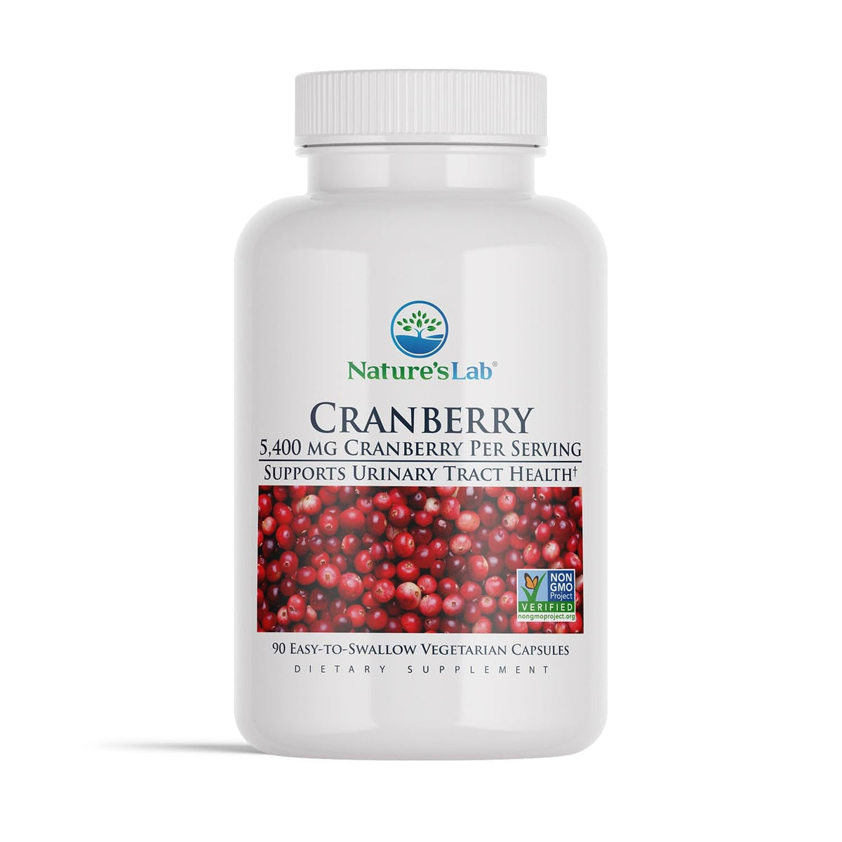 Nature's Lab Cranberry 5400mg Urinary Tract Support - 90 Capsules
