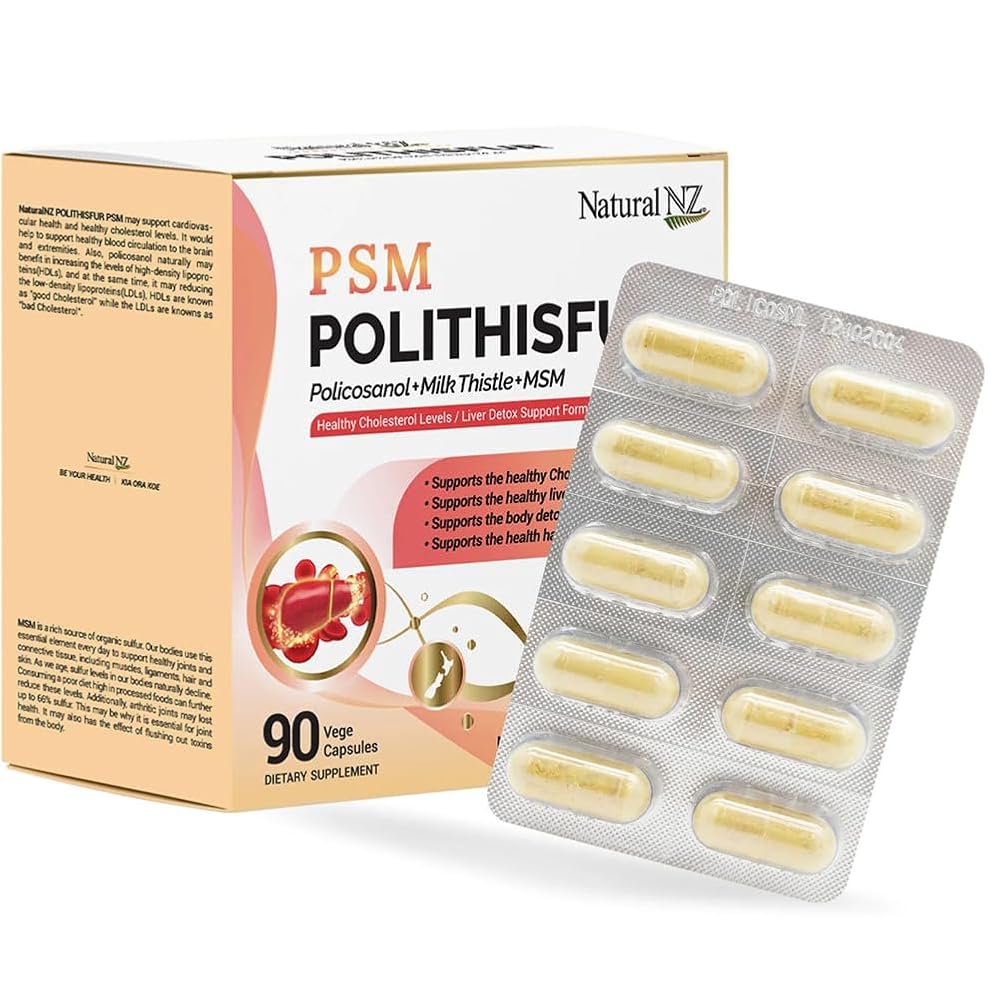 Natural NZ Polithisfur Herbal Supplement - 90 Vegetarian Capsules - image 5