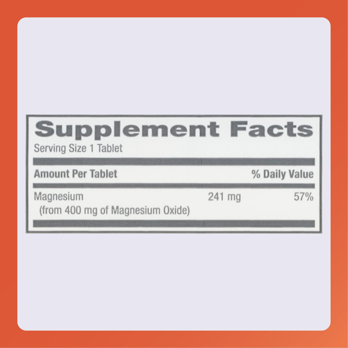 Rugby Magnesium Oxide 400 mg Tablets - 120 Count - image 4
