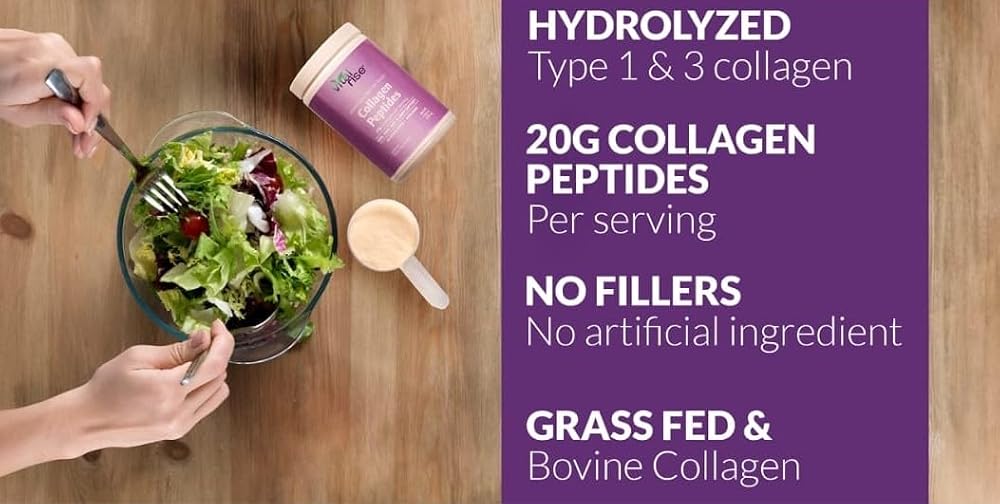 Vital Rise Hydrolyzed Collagen Powder Type I & III - 280g - image 4
