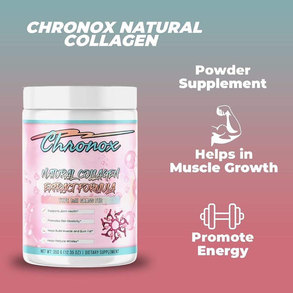 Chronox Collagen Peptides Powder Hydrolyzed - 16 oz - image 4