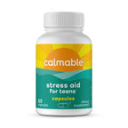 Calmable Stress Relief Aid for Teens Ashwagandha L-Theanine - 60 Capsules