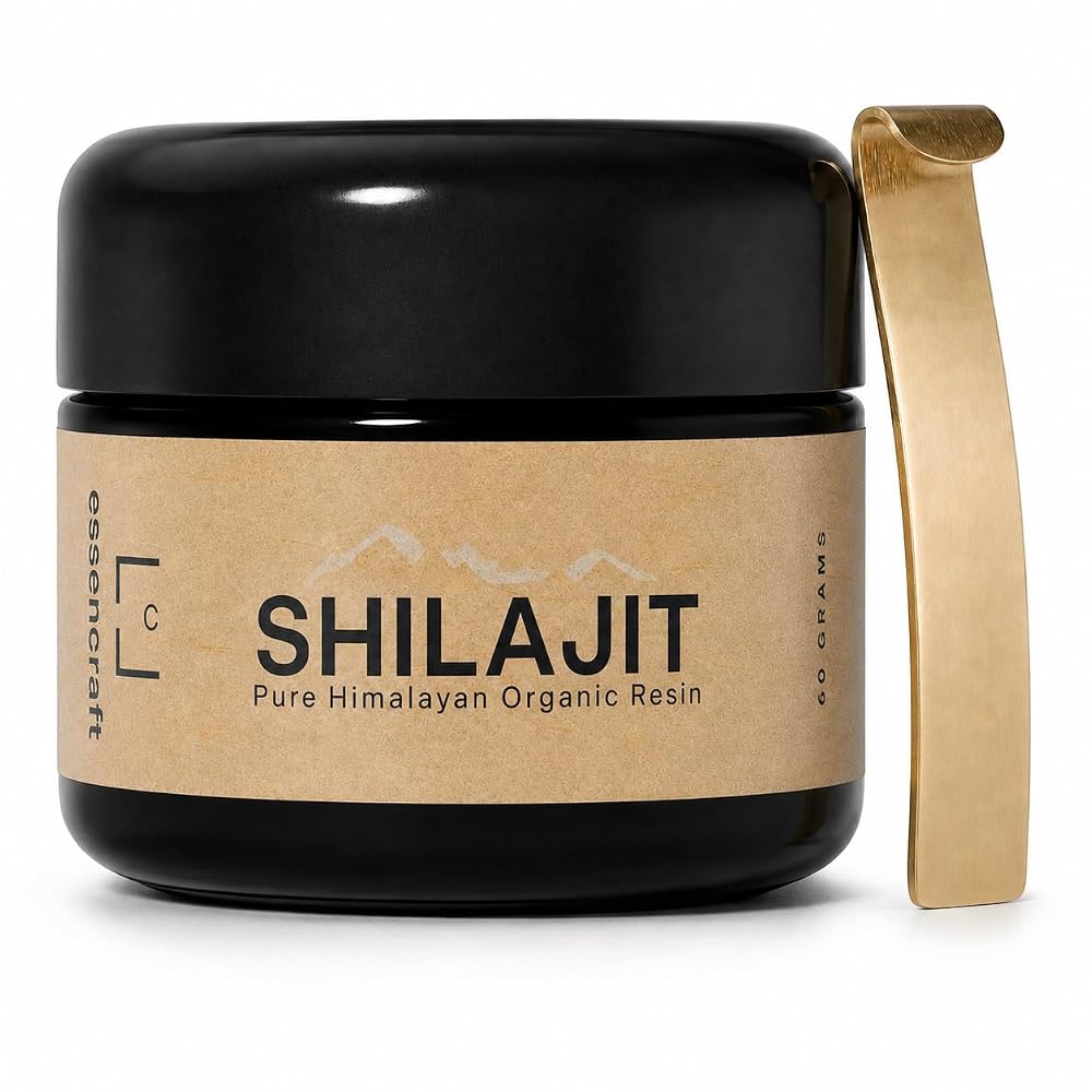 Essencraft Organic Himalayan Shilajit Resin 500mg - 60g